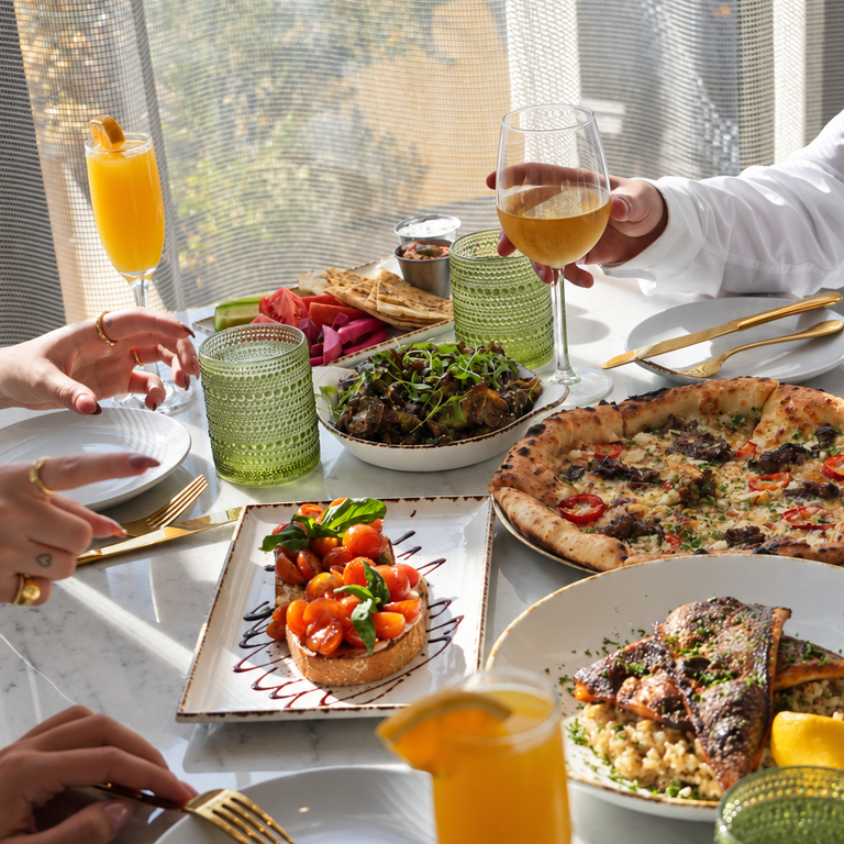 Family-style, the way parties should be