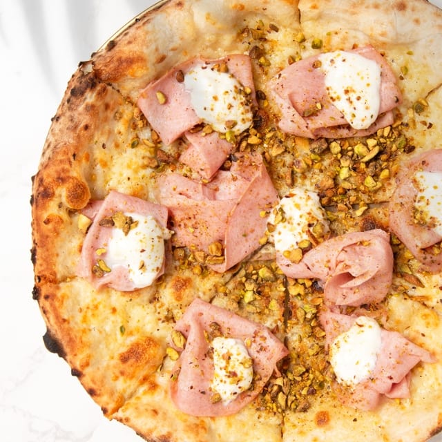 Mortadella Pizza